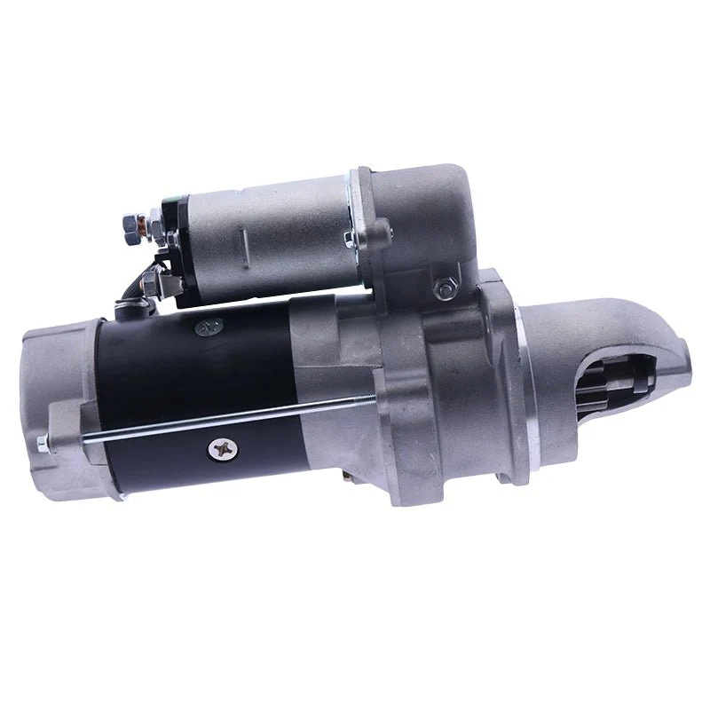 12-Volt 10-tooth Delco Style Starter 8033340 for Skytrak Telehandler 6036 6042 8042 10042 10054 With Cummins 4BT3.9 6BT5.9 Engine
