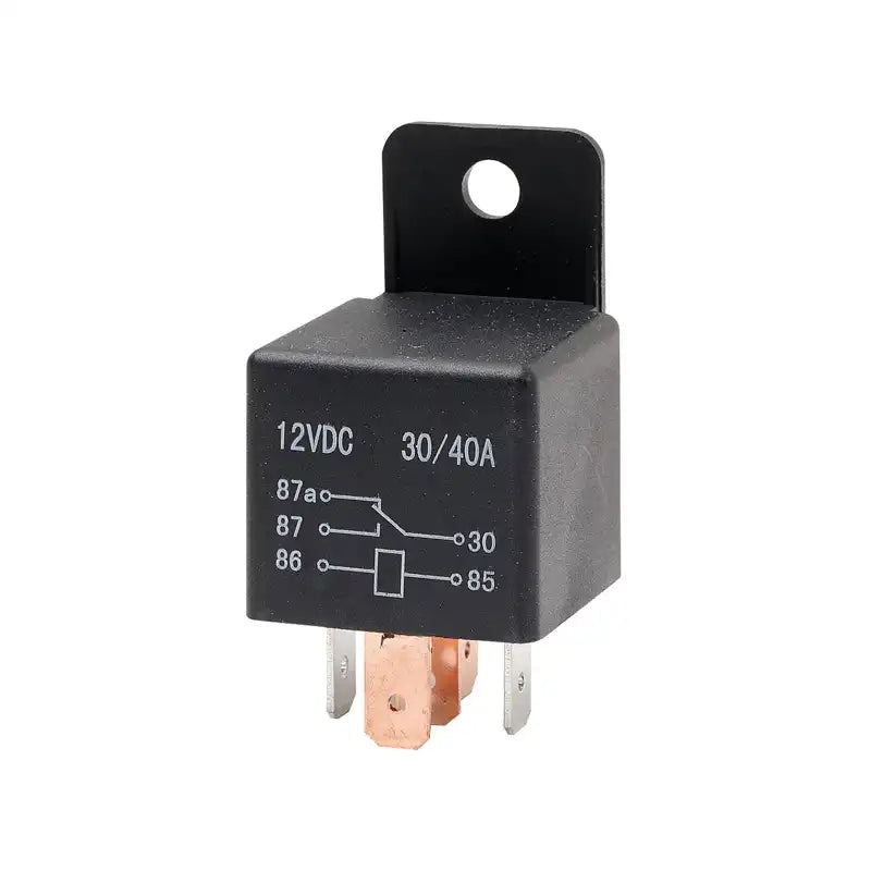 12V 30A Micro Relay 87604032 for CASE SR130 SR150 SR160 SR175 SR200 SR210 SR220 SR240 SR250 SR270 TR270 TR310 TR320 TR340 TV380