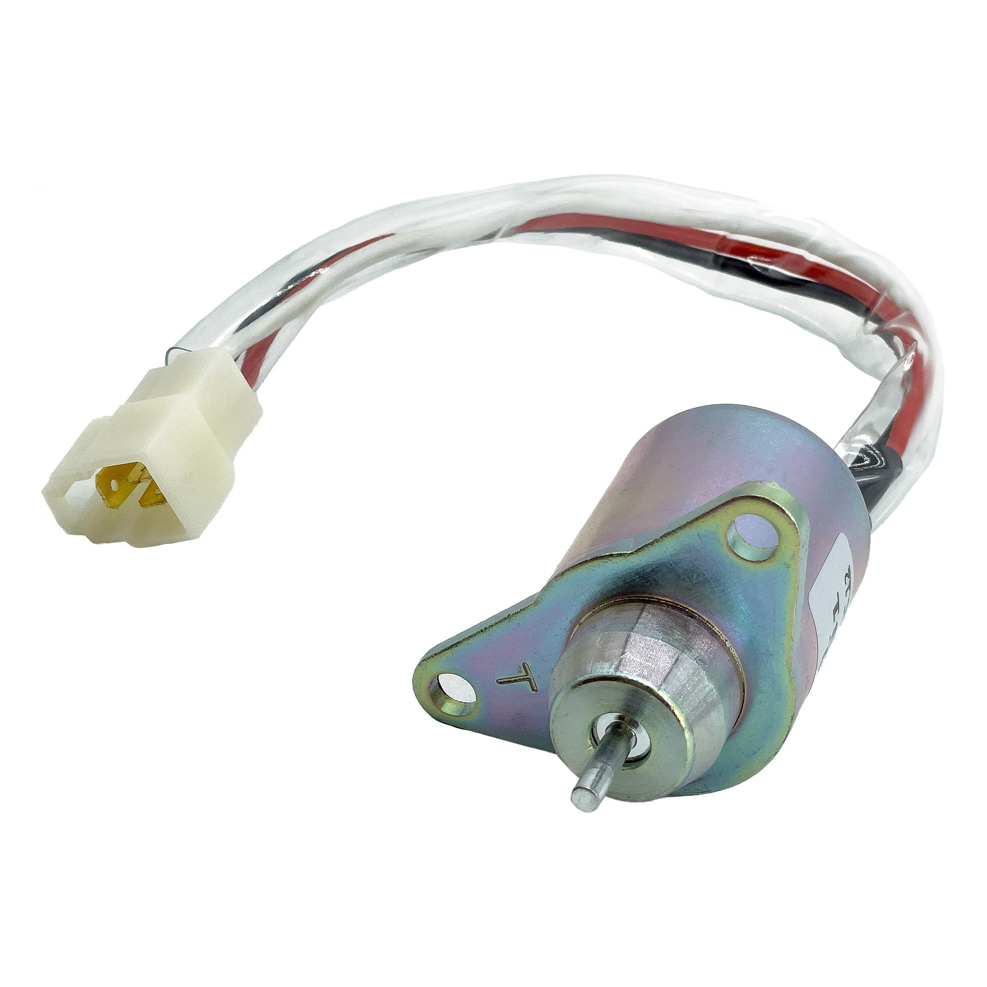 12V Fuel Shut Off Stop Solenoid Valve 2503531 for Caterpillar R2900G R3000H Underground Mining Loaders