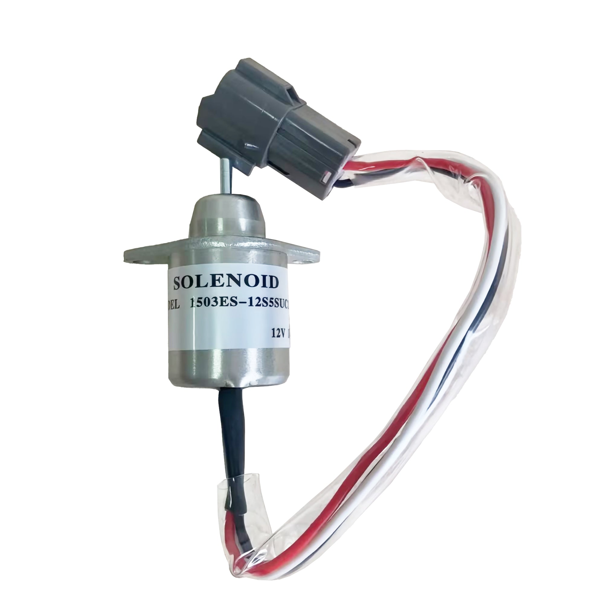 12V Stop Solenoid 1503ES-12S5SUC12S For Hyundai R60-5 R60-7 Excavator