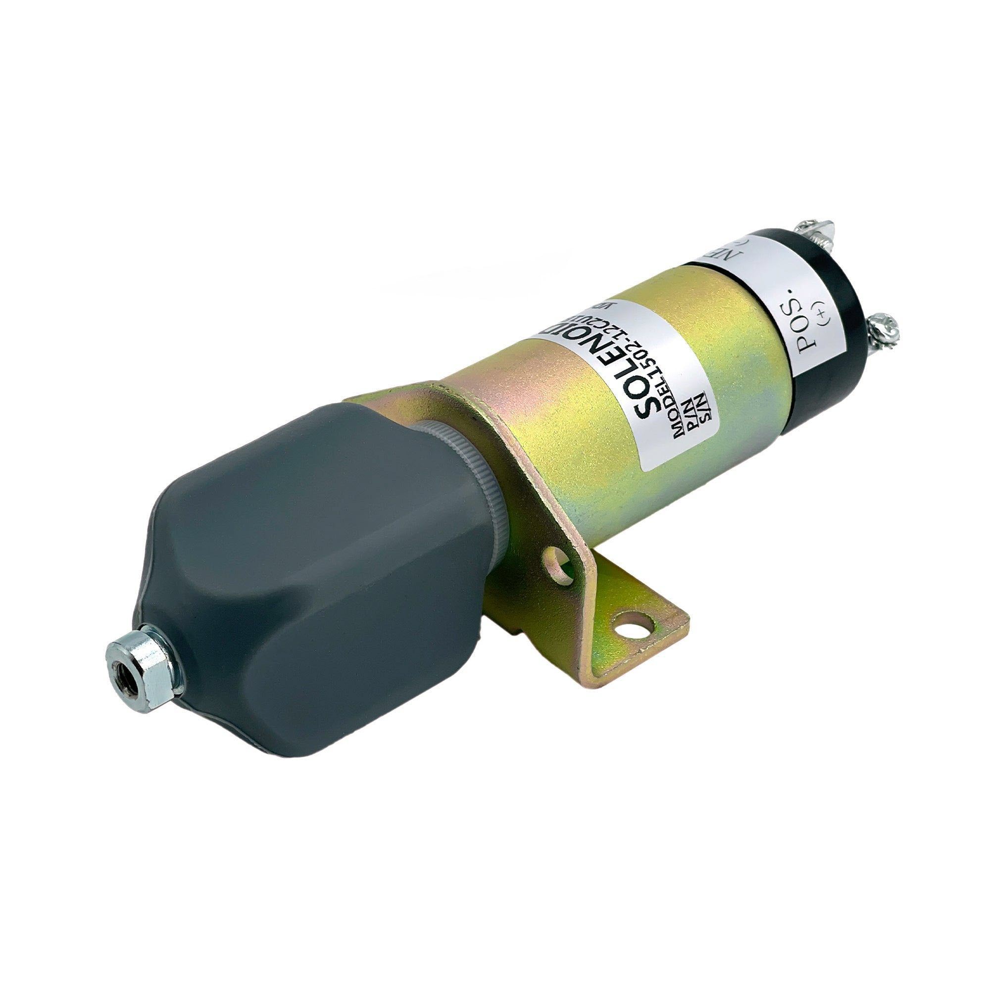 2 Terminals 12V Throttle Choke Solenoid 3740028 1502-12C2U1B1S1 for JLG Lift 40H 45HA 60H 70H 80H 80HX 86HX