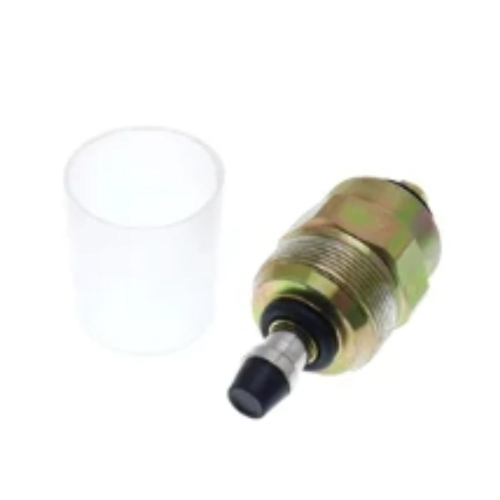 24V Fuel Shut-Off Solenoid Valve 99478110 for New Holland Excavator E175B E195B E215B E245B MH2.6