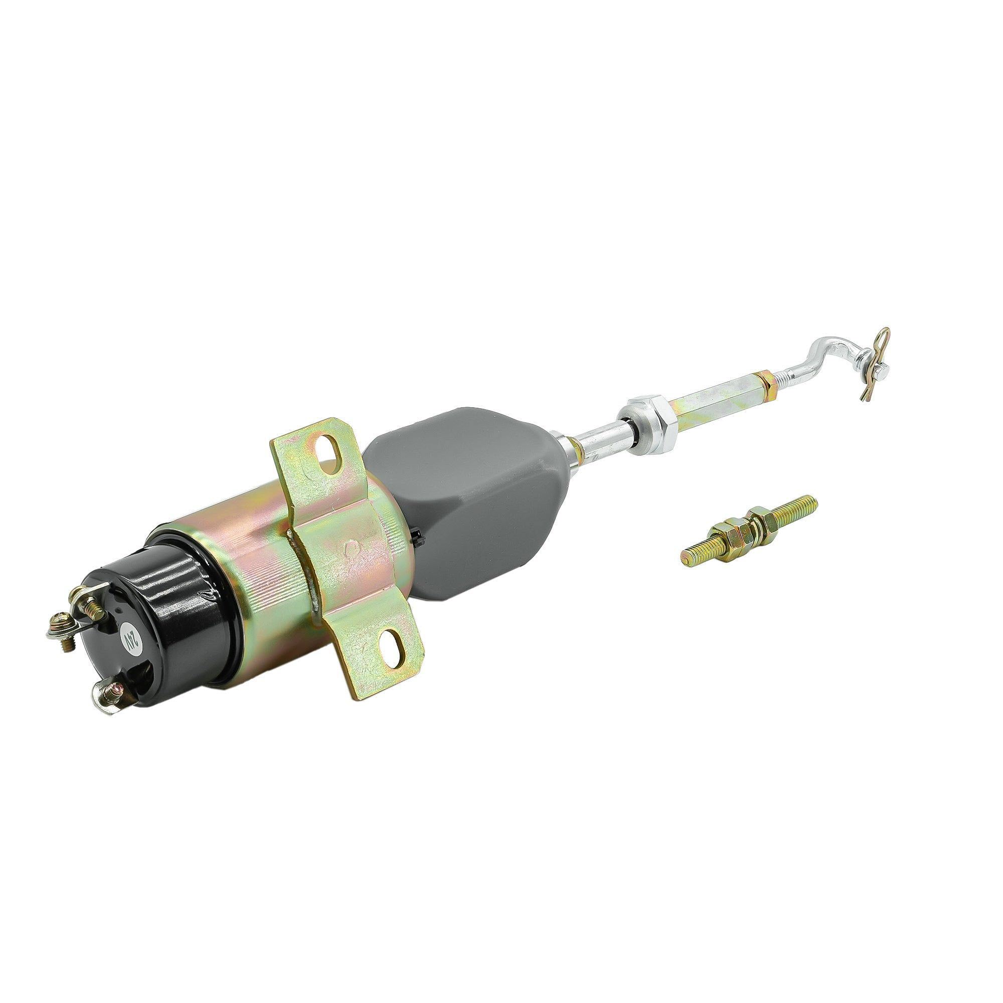 24V Shutoff Solenoid 5I7518 CA5I7518 5I-7518 for Caterpillar CAT 311 312 320 320L Track Excavators 3064 3066 Engines