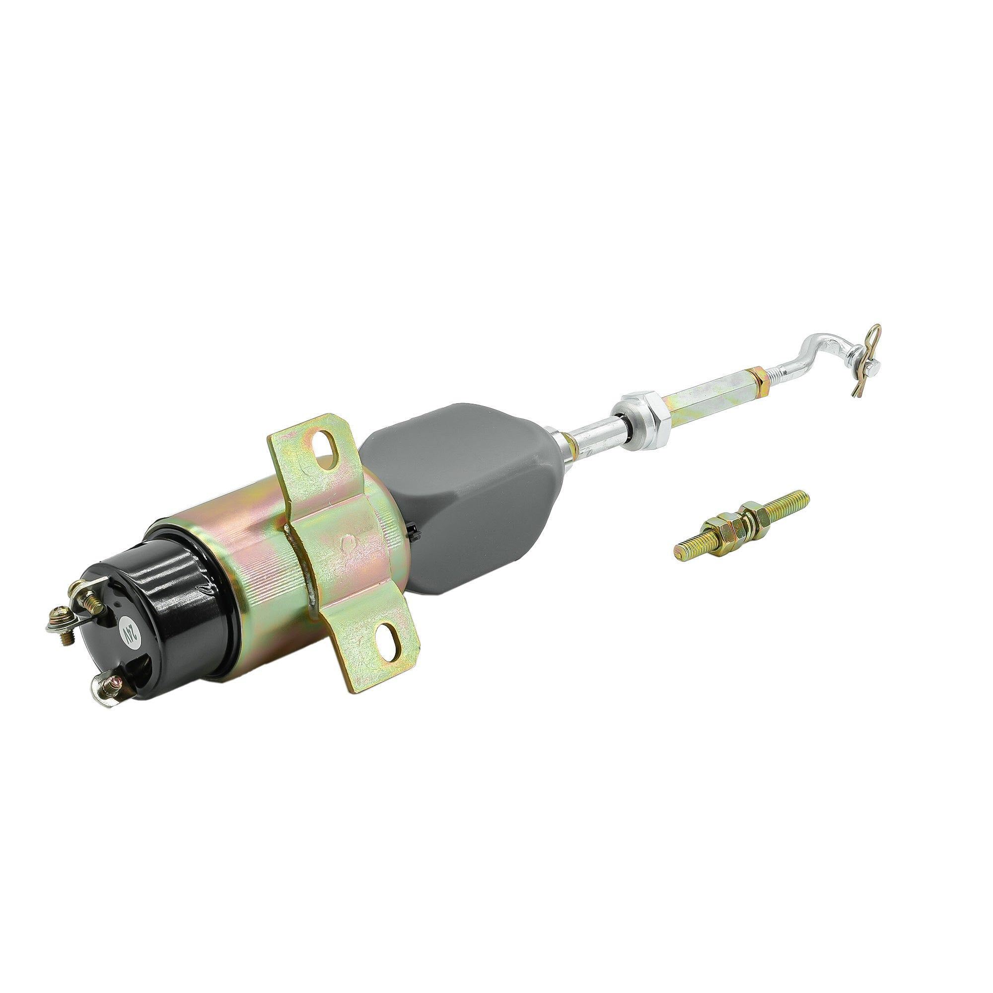 24V Shutoff Solenoid 5I7518 CA5I7518 5I-7518 for Mitsubishi S6KT 6D14 6D31 Engines