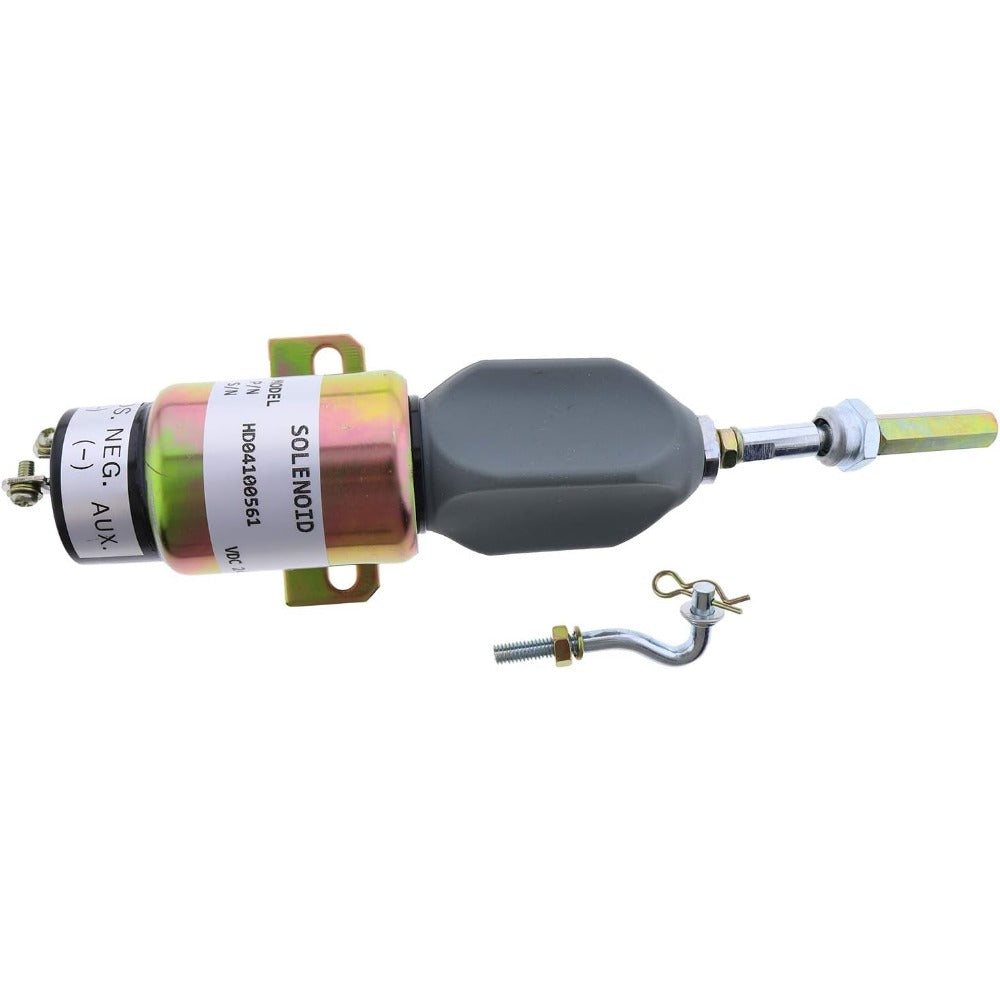 24V Shutoff Solenoid Valve 5I-7518 for Caterpillar CAT Engine 3064 3066 Excavator 311 312 320 320L E200B E320