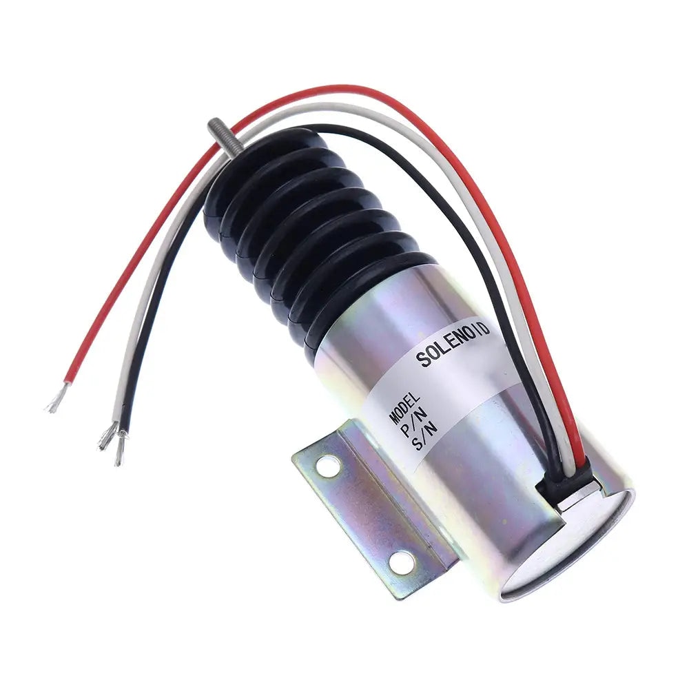 24V Solenoid 119-7017 for Caterpillar CAT Vibratory Compactor CB-434C CB-534C CB-535B CB-634C CP-433E Engine 3054 3116