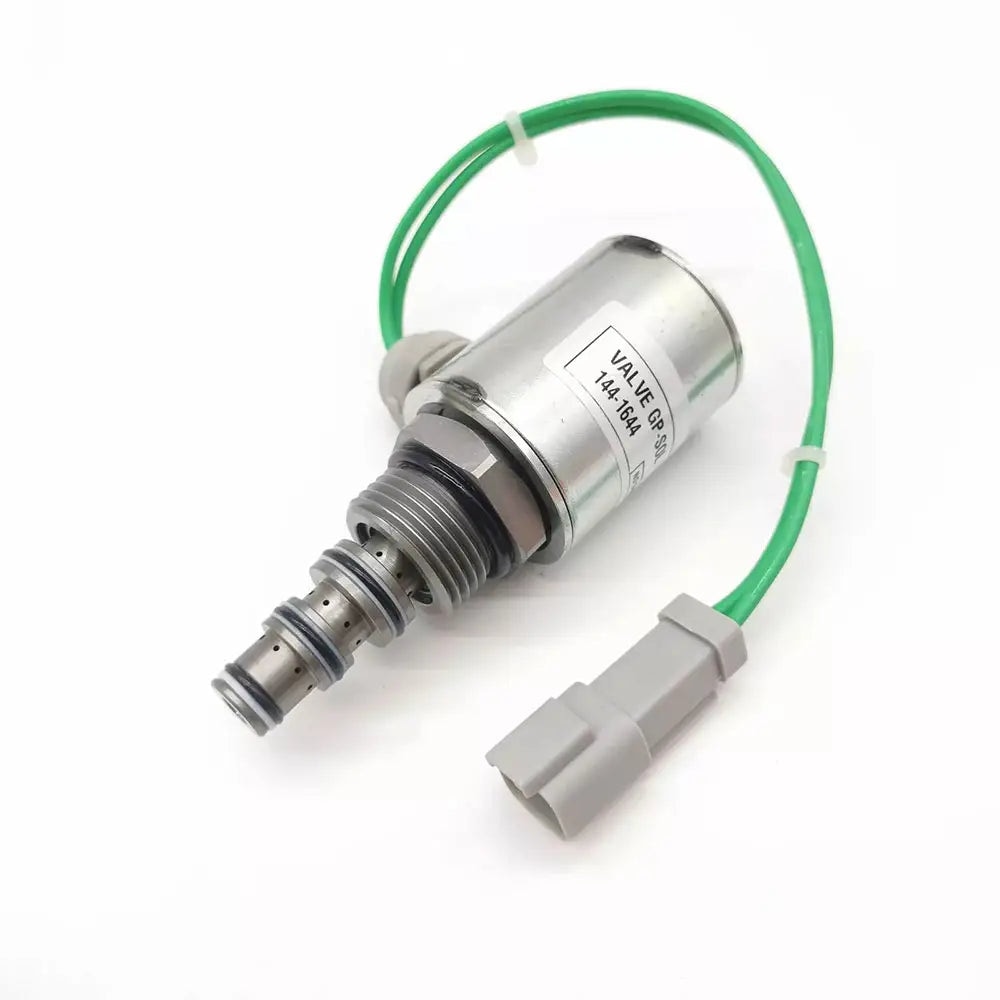 24V Solenoid Valve 144-1644 for Caterpillar CAT 216 226 228 232 236 242 246 247 248 252 257 262 267 268B 277 287