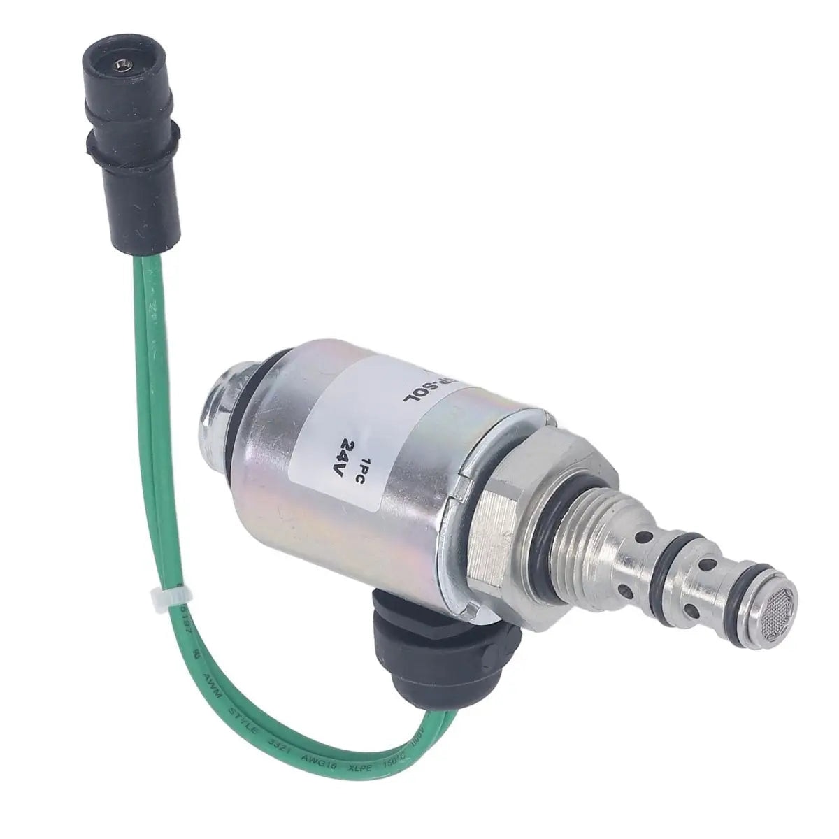 24V Solenoid Valve Group Assembly 458 2950 for Caterpillar CAT 120H 120H NA Excavator