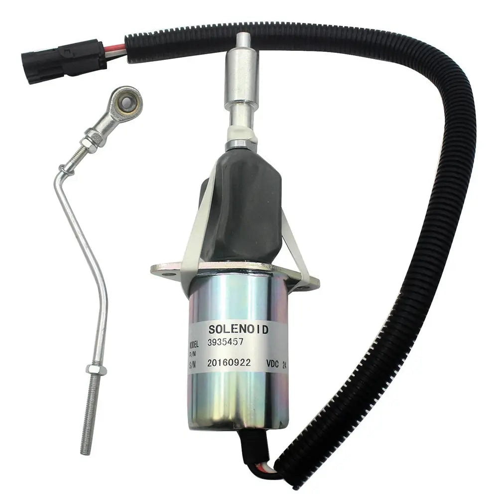 24V Stop Solenoid 3935457 SA-4762-24 For Cummins Engine