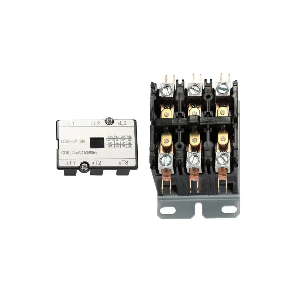 3 Poles 24V 25A 25FLA Definite Purpose Contactor SA-3P-25A-24
