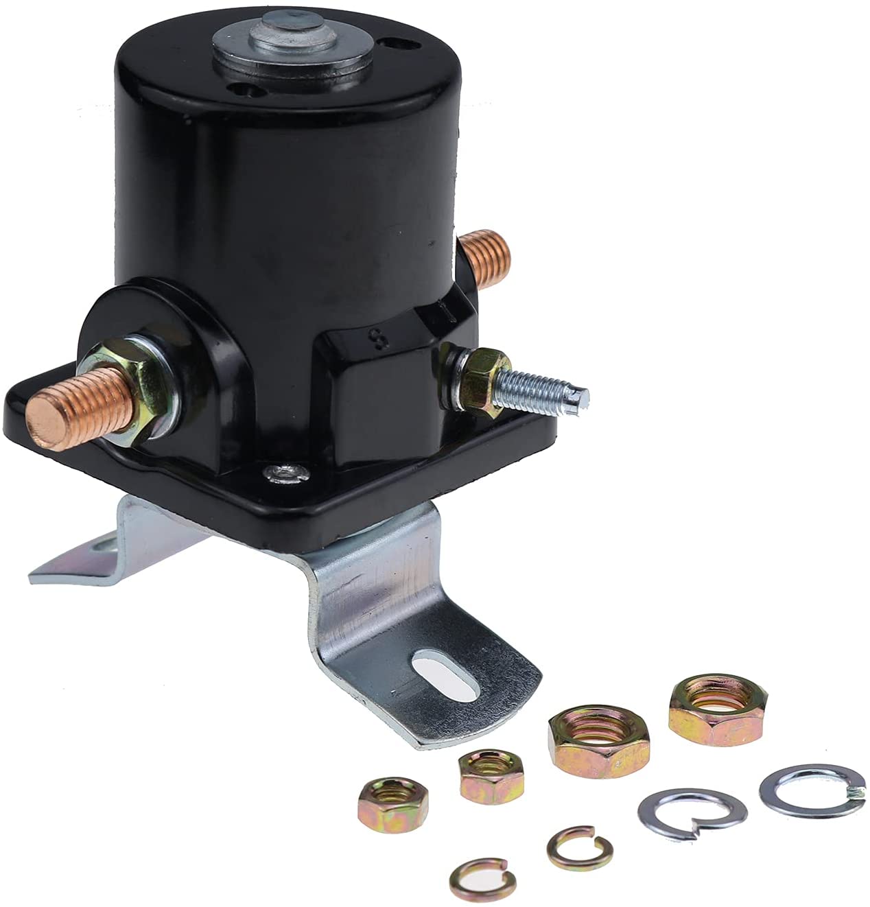 3-Post 12V Starter Solenoid Relay SFD6025 8N-11450 XR-2033 SW218 SW355 10-FO218-12V 7-1023-12V 240-14008 for Ford 2N 8N 9N Tractors