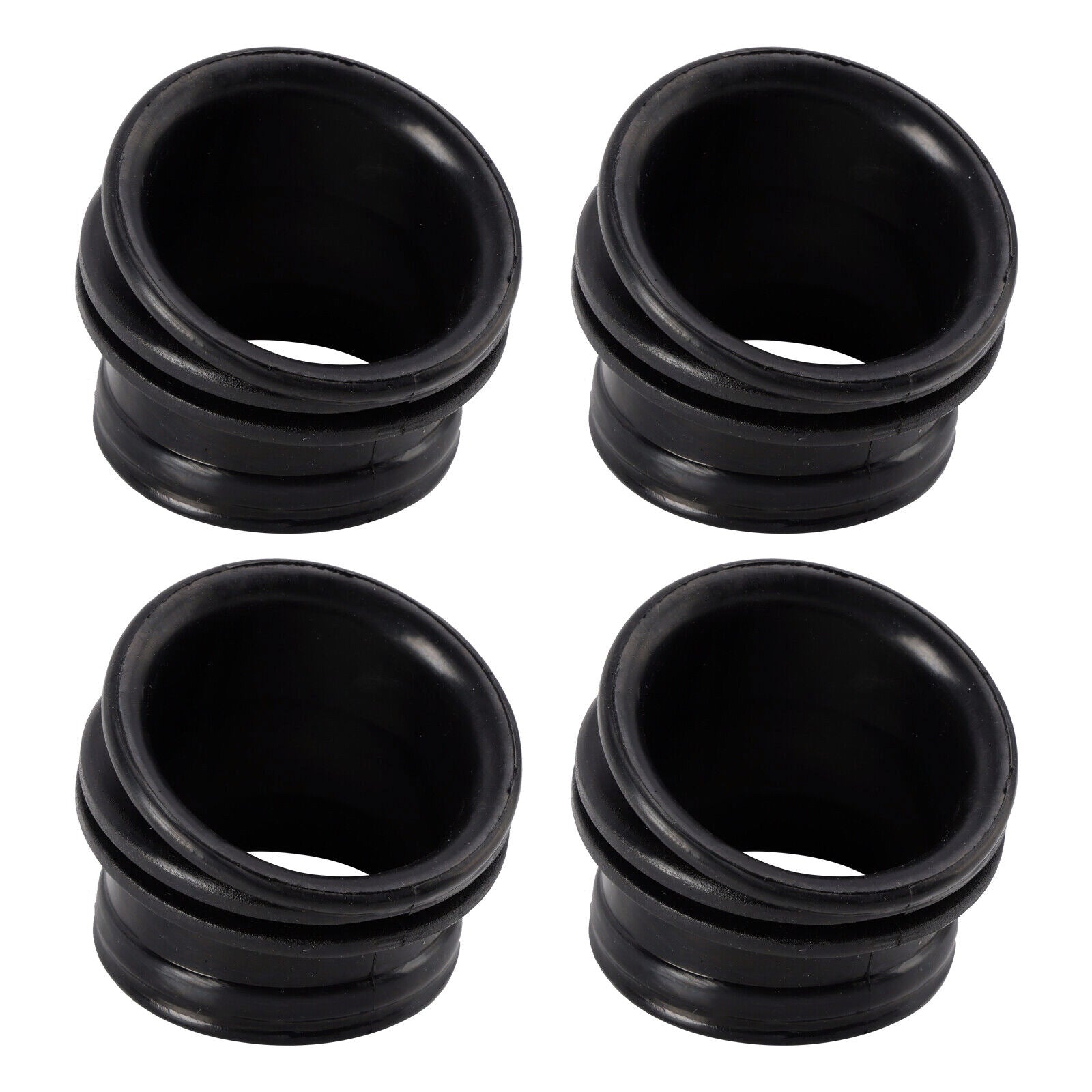 4 Pieces Intake Connector 14073-1211 for Kawasaki Motorcycle 1985-1987 ZX600 Ninja 600R 2001-2003 ZR-7S