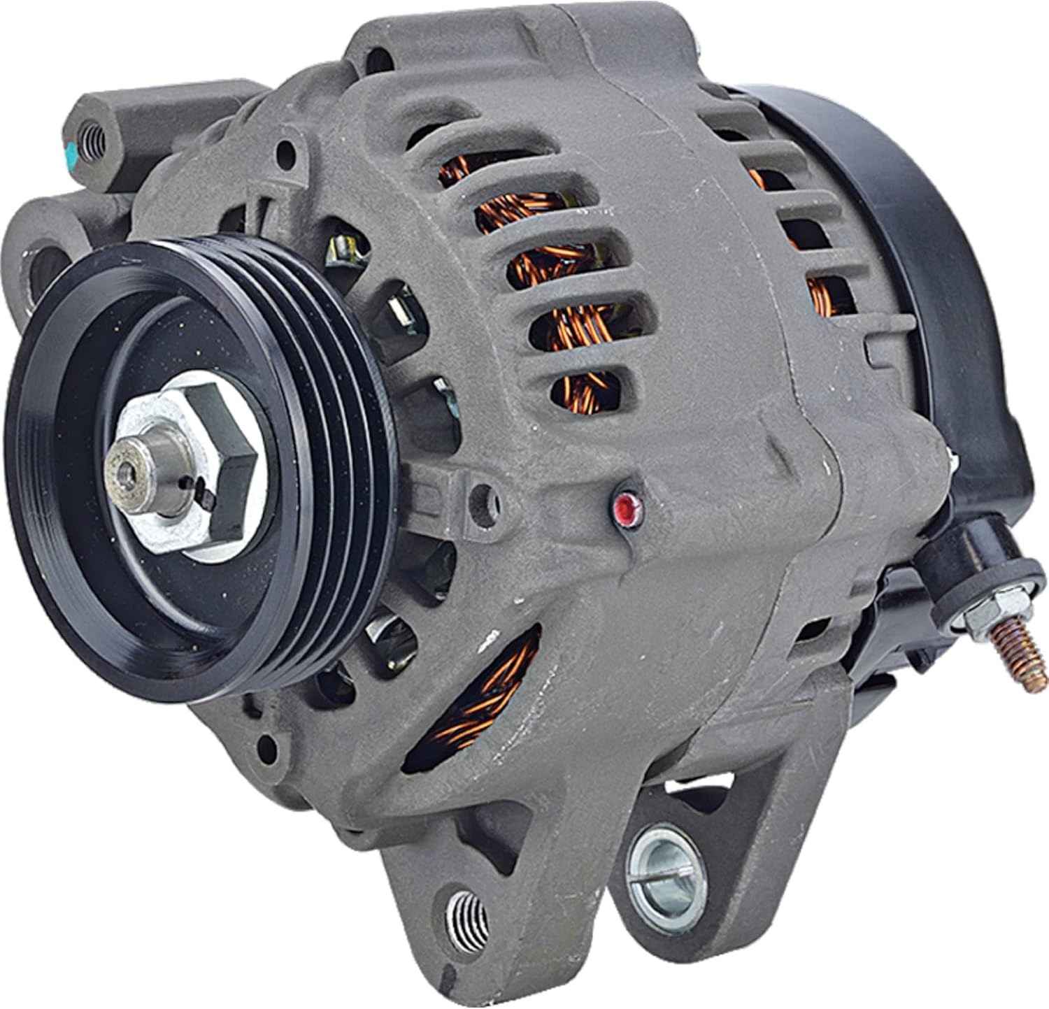 400-52434 Remanufactured Alternator Ir/If 12V 55 Amp 2012-On Mercury Marine 150 150Hp Outboard 3675242,3675242RX 3935530 10459306 19020307,19020376 19020382