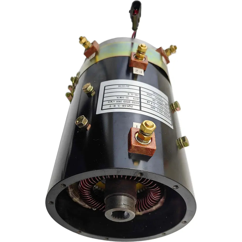 48 Volt 3.8kW Drive Motor ZQS48-3.8-T for Tomberlin E-Merge Electric Golf Cart 2007-UP
