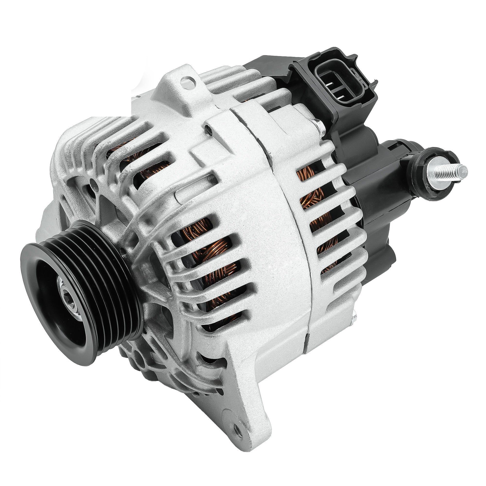 Alternator AVA0066 11188 Fits Hyundai 2005-2010 Sonata, Santa Fe, Tiburon, Tucson with Engine V6 2.7L