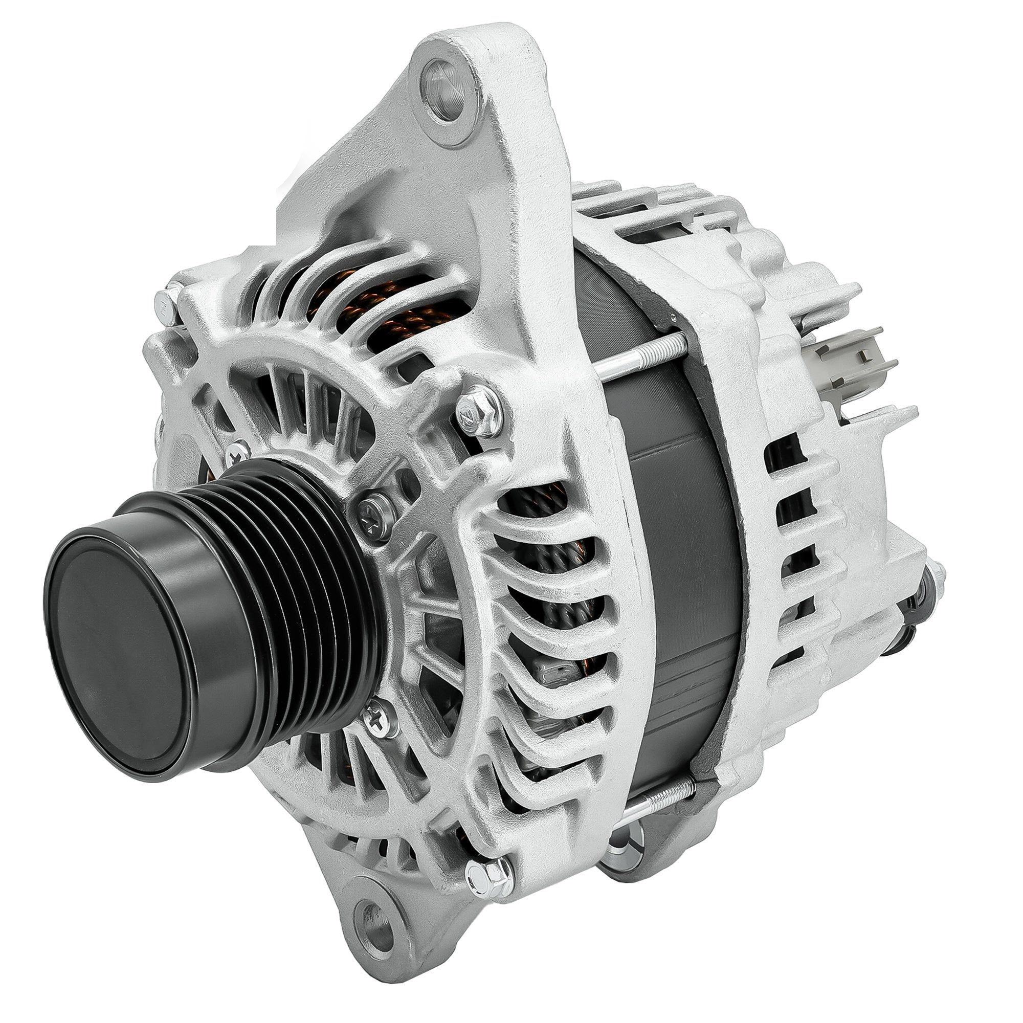 Alternator A2TX0281 4801490AA Compatible with Dodge Journey 2009-2020, L4 2.4L, 12V 160A CW 6-Groove Clutch Pulley