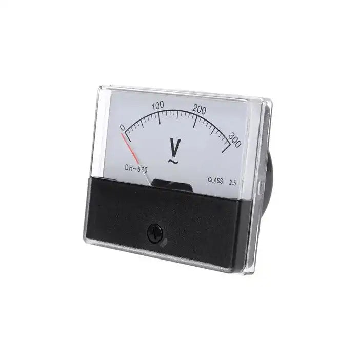 AC 0-300V Analog Panel Meter Voltmeter DH-670 Voltage Gauge