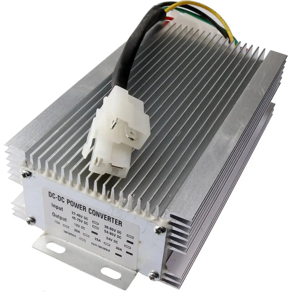 DC Converter 72V to 12V Step Down Reducer 0A~30A 30amp for Golf Cart EZOGO