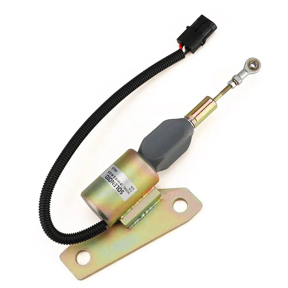 Fuel Shut Off Solenoid 3991625 5267132 24V for Cummins 6BT 5.9L Engine Hyundai R200-5 R210-7 R225-7 R335-7 Excavator