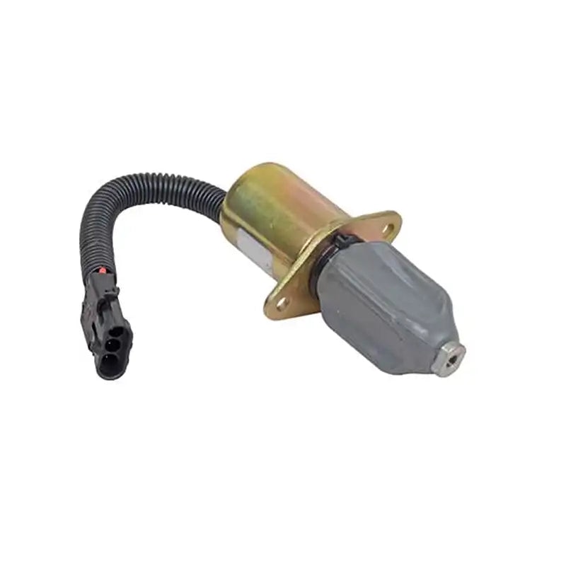 Fuel shut off solenoid 7023161 for JLG Lift Kubota D905 Engine 12V