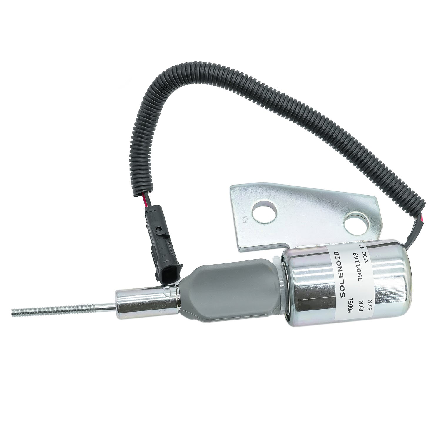J991167 87420952 Fuel Shut off Solenoid for Case IH 580M 60XT 70XT 90XT 688G New Holland U80 LV80