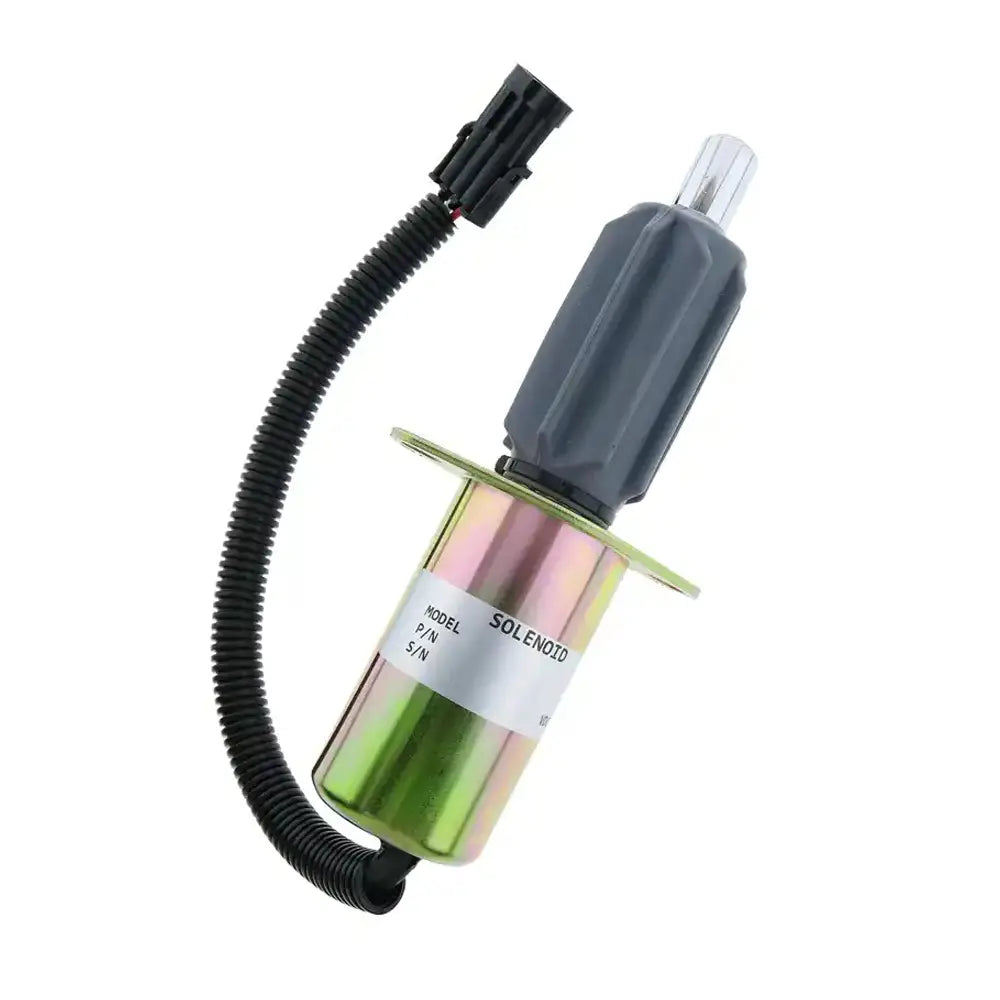 Fuel Shutdown Stop Solenoid 3921978 for Cummins 6CT 6CTA Engine 12V