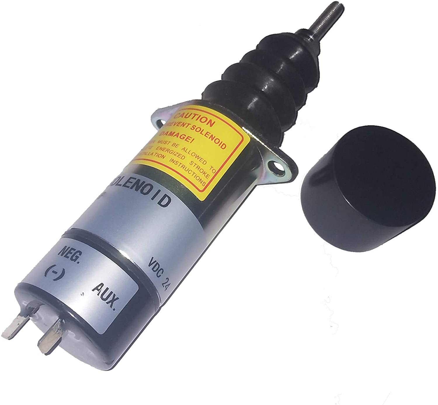 Fuel Shutoff Solenoid 1500-2135 1504-24D2U2B2S1 for Woodward 24V