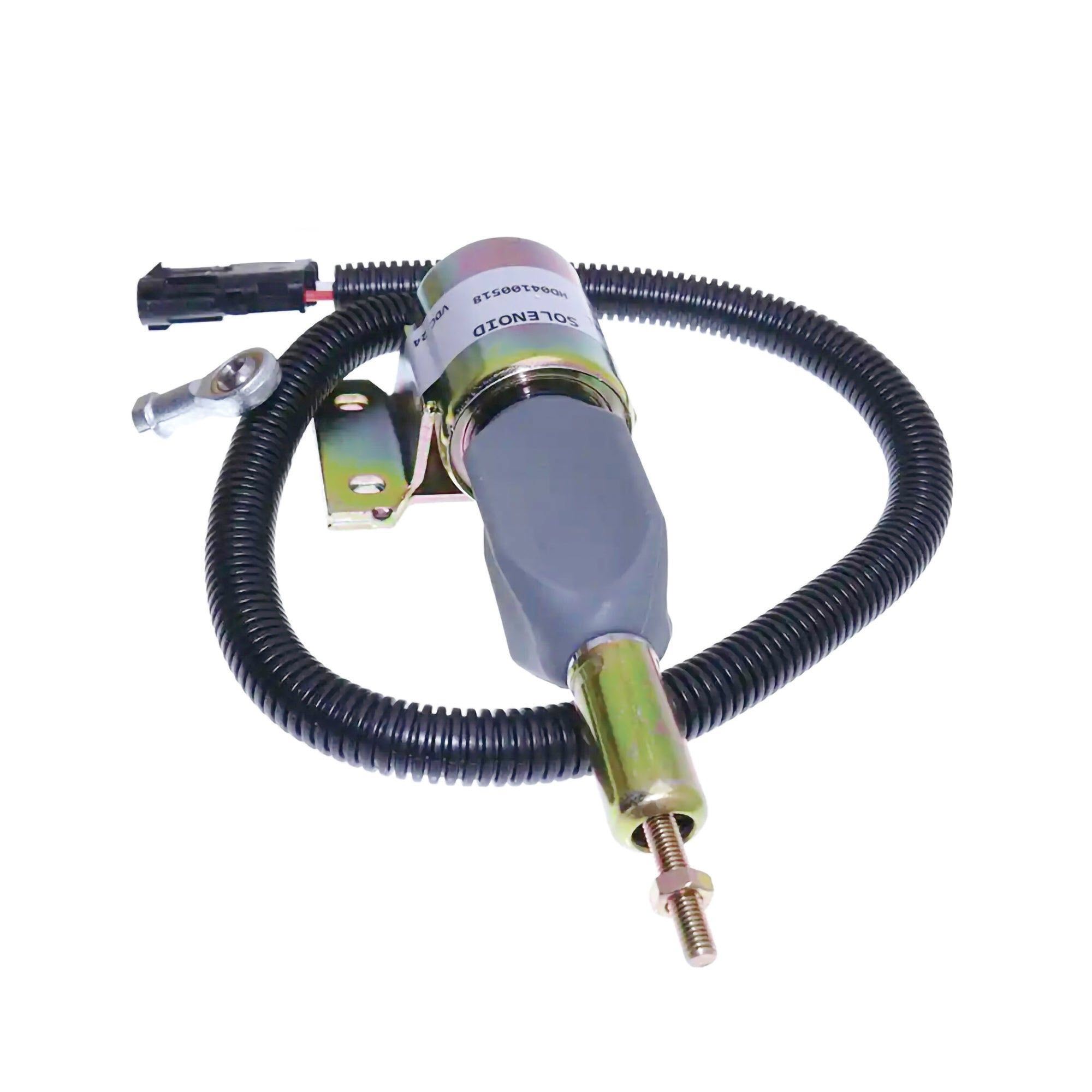 Fuel Shutoff Solenoid 6735-81-9160 6735819160 24V for Komatsu PC200-6 Excavator