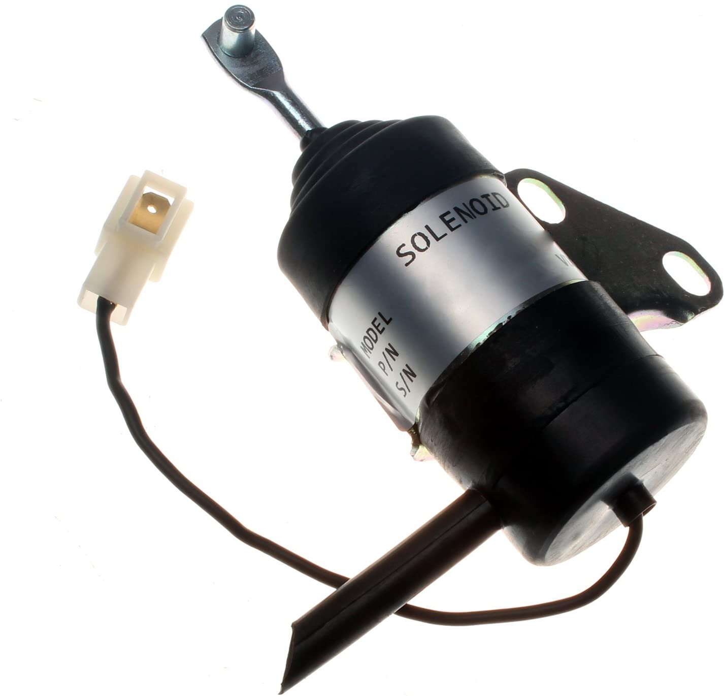 Fuel Solenoid 16851-60010 for Kubota B7410D BX1500D BX1800D BX1830D BX2230D 12V With 1 Year Warranty