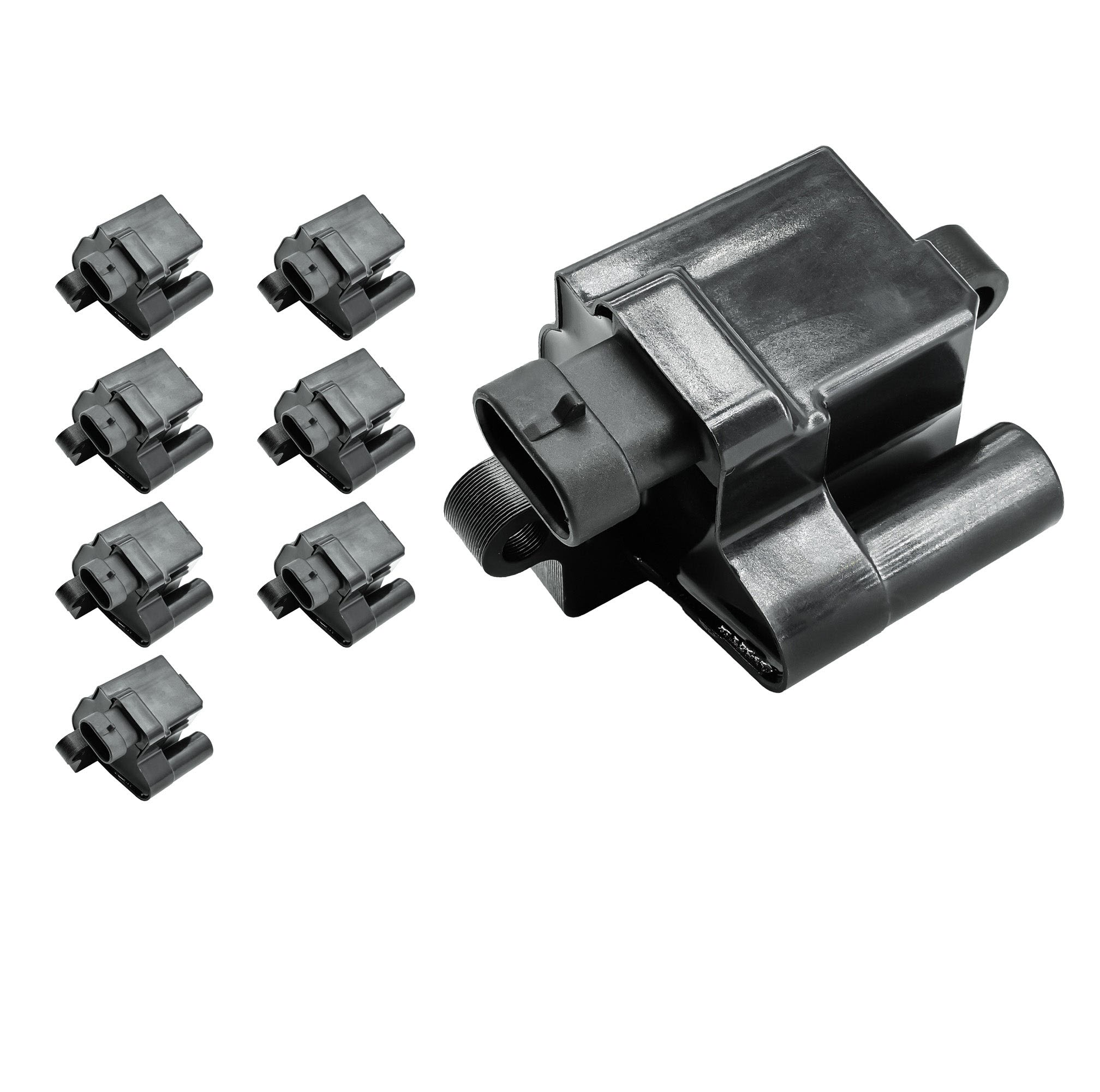 Set of 8 Ignition Coils Pack UF271 C1208 D581 for 4.8L 5.3L 6.0L For Chevy Avalanche Silverado Tahoe GMC Sierra Yukon 1500 2500 3500 Hummer H2 Cadillac Escalade V8