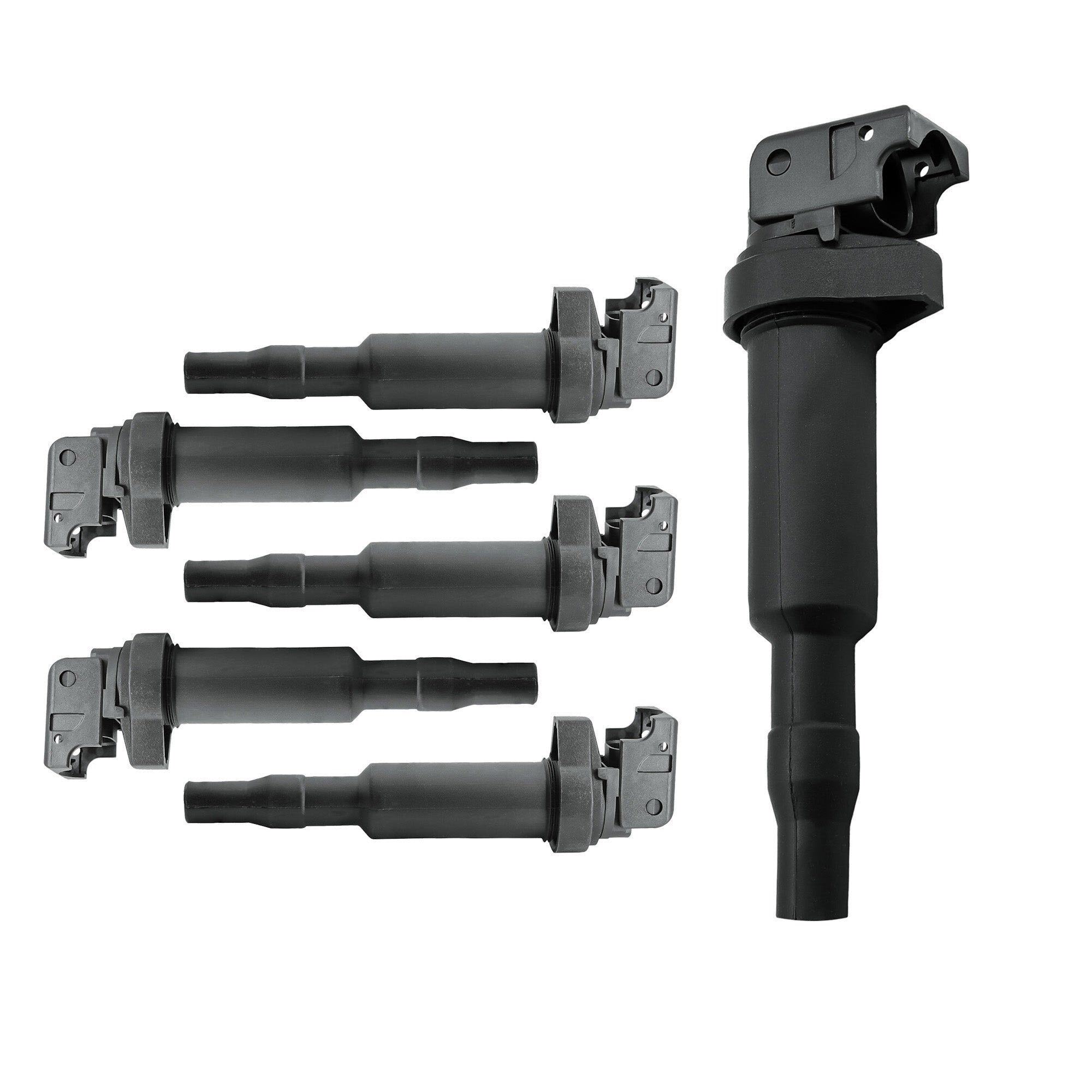 Set of 6 Ignition Coil Pack UF667 UF522 12138616153 UF570 Compatible with BMW 328i XDrive 335i 428i 435i 528i 535i 740i 640i