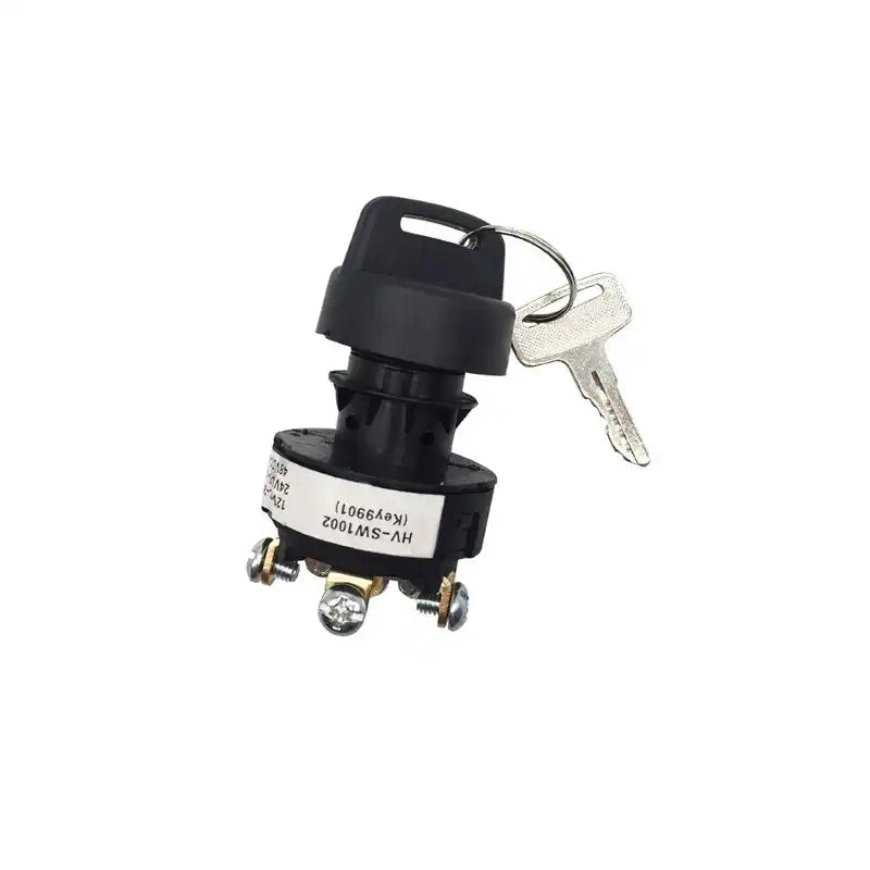 Ignition Switch 4360470 With Two Keys for JLG 1230ES 1250AJP 1930ES 1932RS 2030ES 2032ES 2630ES