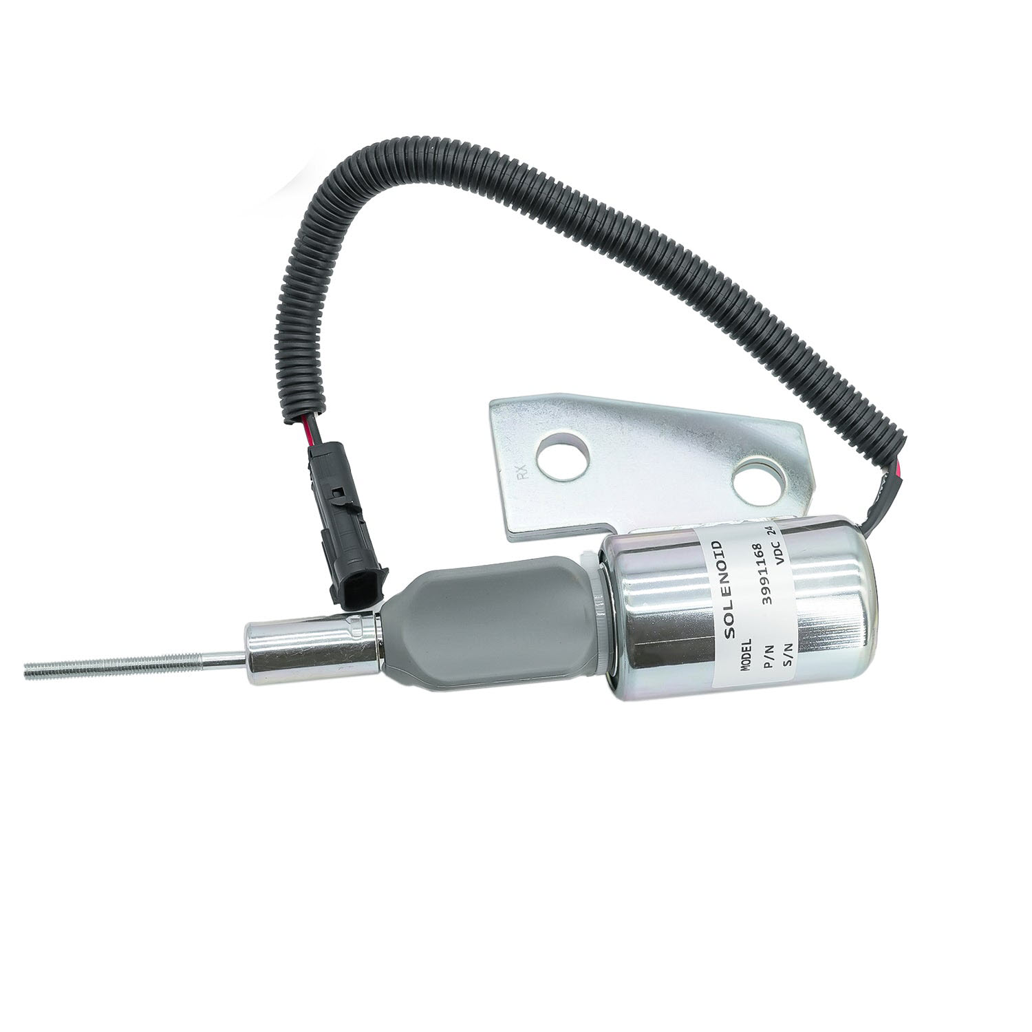 J991167 87420952 Fuel Shut off Solenoid for Case IH 580M 60XT 70XT 90XT 688G