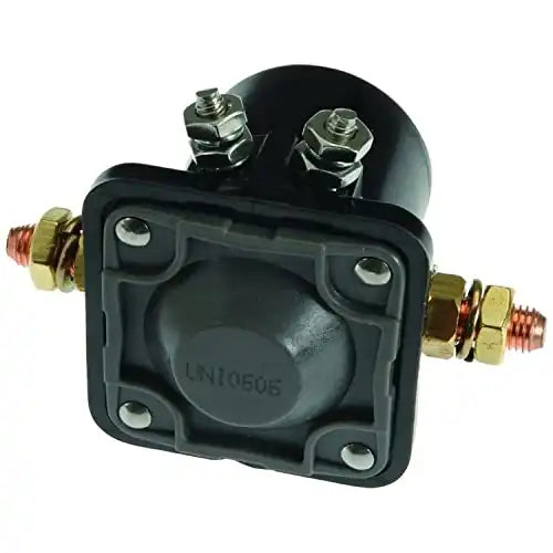 New 12V Starter Solenoid Replacement For 4-Terminal Insulated Base Johnson Evinrude Outboard Motor OMC 47886 383622 3954 395419 582708 586180 18-5808D