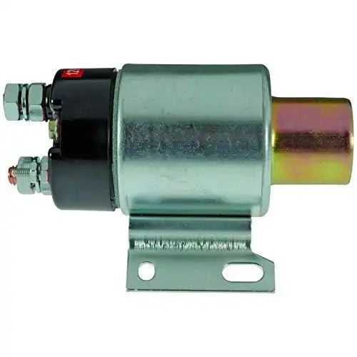New 12V Starter Solenoid Replacement For CAT, Massey Ferguson, IHC, Grounded Base 10461008 1113089 10461008 3210507 159-711AS 1028587M91 1902935M91New 12V Starter Solenoid Replacement For CAT, Massey Ferguson, IHC, Grounded Base 10461008 1113089 10461008
