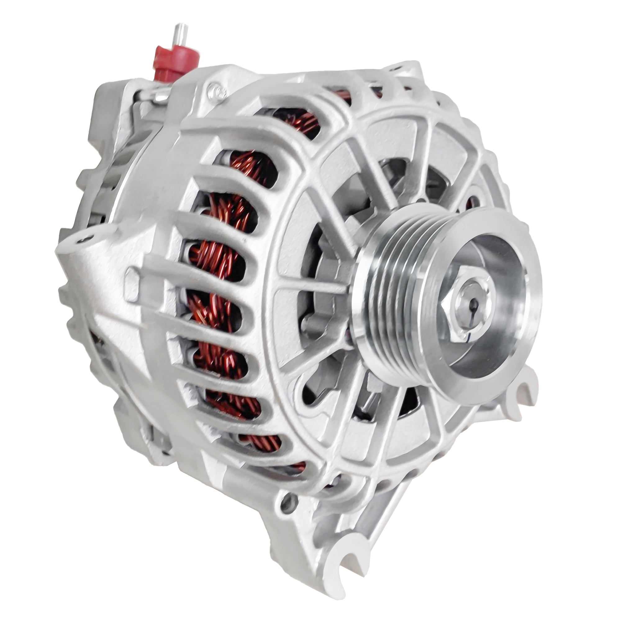 New 200 AMP Alternator Replacement For Ford Crown Vic Victoria Mercury Grand Marquis Lincoln Town Car V8 4.6L 1998-2002 F8AU-10300-AB, F8AU-10300-AC, F8AU-10300-AD, F8AZ-10346-AB