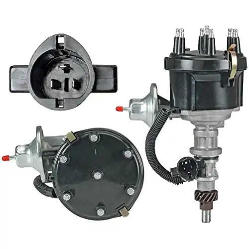 New Distributor Replacement For 1977-1987 Replacement Ford F-100 F250 F-350 Econoline 300 4.9, Replaces 197476, D9TE 12127A-DA, D9TE 12127A-FA, D9UE 12127-EA, D9UE 12127-JA