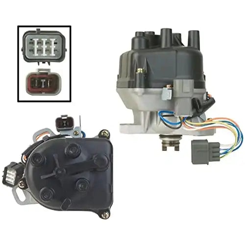 New Distributor Replacement For 1992 1993 1994 1995 Acura Integra & Honda Civic Del Sol B16A B16A2 B18C DOHC VTEC, Replaces 30105-P72-006 TD-44U TD-68U