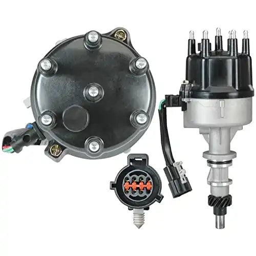 New Distributor Replacement For Ford 92 93 94 95 96 1992-1996 F150 F250 E150 E250 Bronco 4.9L Straight 6 F2TZ 12127-D, F2TZ 12127-DA, F2TZ12127