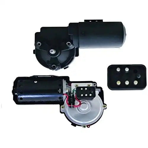 New Front Wiper Motor Replacement For 1986-95 Mercedes-Benz 260E 300CE 300D 300E 300TE, 124-820-07-08 124-820-08-08 124-820-39-42 1248200708 1248200808 1248203942