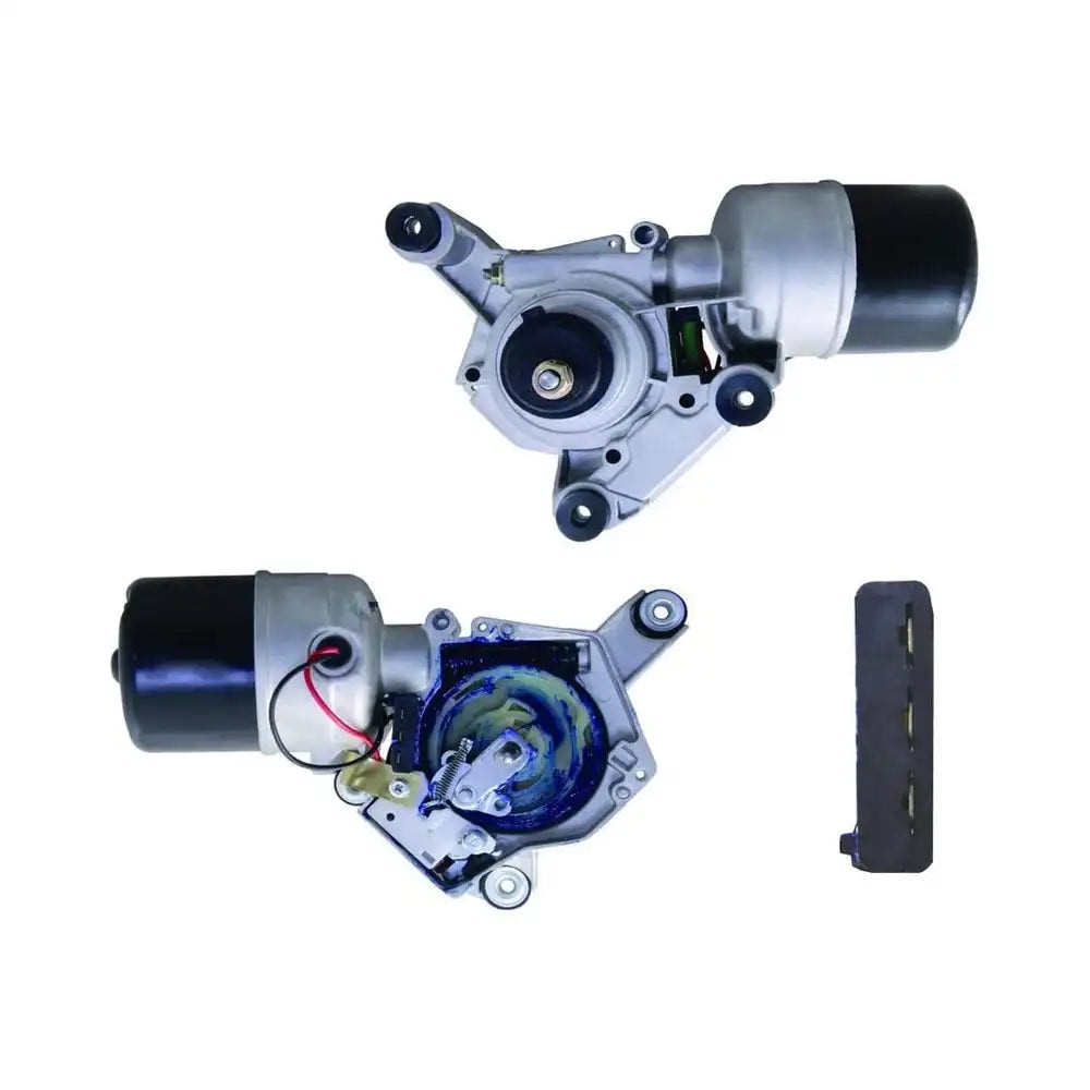 New Front Wiper Motor W/Concealed Wipers Replacement For Buick Cadillac Chevy GMC Olds Pontiac, Replaces 4918342 4919586 4919675 5044681 5044687 5044689 5044696