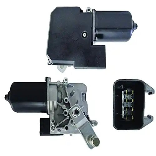 New Front Wiper Motor W/Pulseboard Module Replacement For 2000-05 Buick LeSabre & Cadillac DeVille, Replaces GM 12463070, 12487617, 12487618, 12487679, 12487681