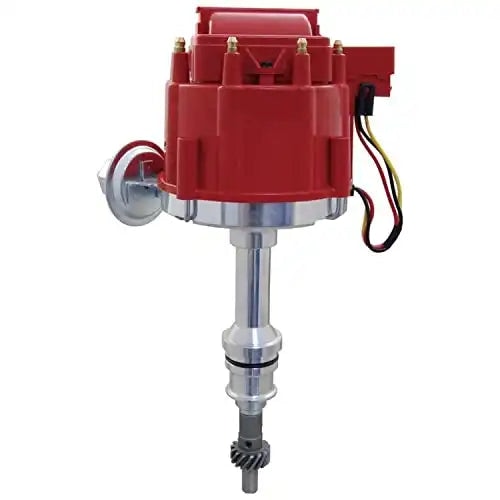 New Red HEI Distributor Fits Replacement Ford 351W 5.8 V8 SBF Direct Fit HEI Replacement