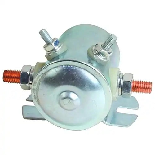 New Replacement For 12V Continuous Duty Solenoid, 4-Terminal Isolated Base W/Silver Contacts, 3635820, 1114208, 1114218, 1114223, 1114534, 1114547