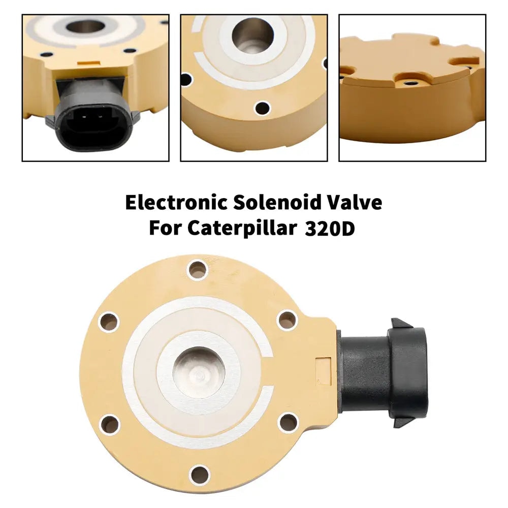 New Solenoid 312-5620 1294-0071 for Caterpillar 320D C6.4 Fuel Pump 326-4635