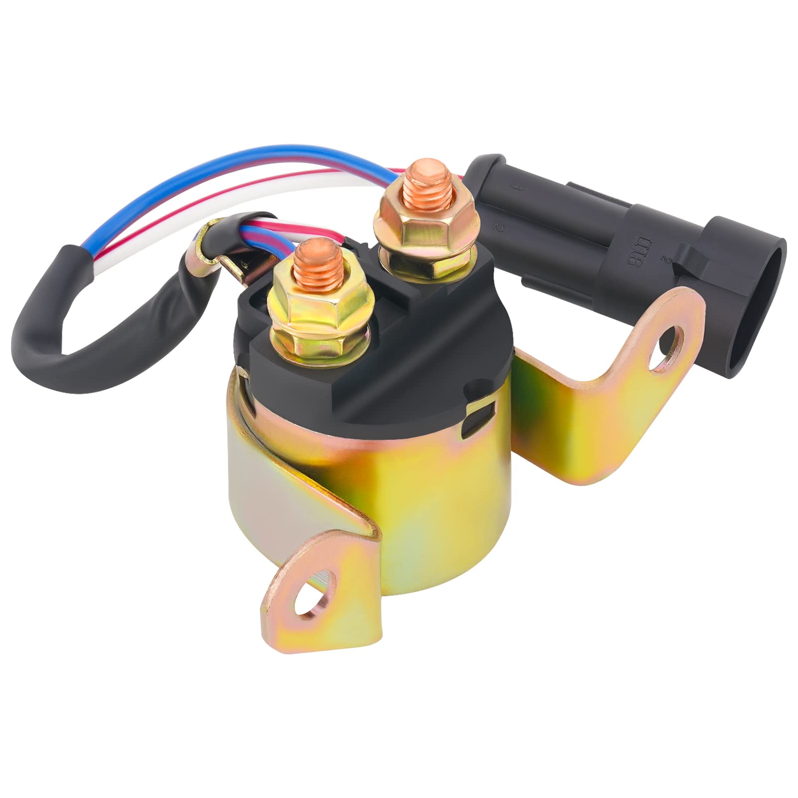New Starter Solenoid Relay 12 Volt Replacement For Polaris Sportsman Ranger RZR 400 500 550 700 800 4010947, 4012001