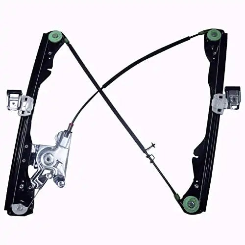 New Window Regulator Front Drivers Side Left LH Replacement For Ford Focus 2-DOOR ONLY 2001 2002 2003 2004 2005 2006 2007, ZX3, 6S4Z6123201AA, 125-1975BL, 81142, 740-128