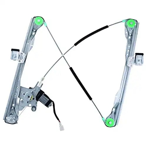 New Window Regulator W/Motor Front Drivers Side Left LH Replacement For 1998-2007 Replacement Ford Focus, 6S4Z6123201BB, 741-174, 660346, 11A444, 125-1979L