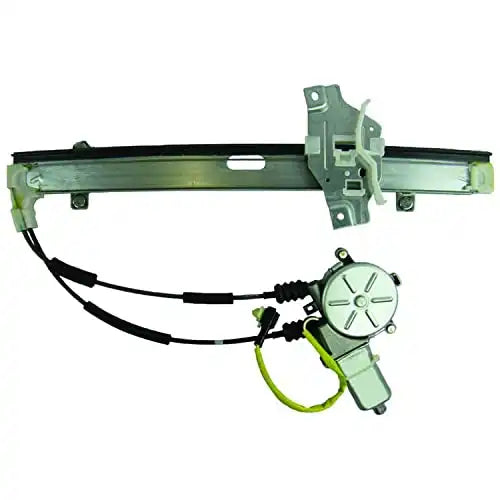New Window Regulator W/Motor Front Drivers Side Left LH Replacement For 2000 2001 2002 2003 2004 KIA Sephia Spectra, Replaces 0K2A3 59560B, 748-382