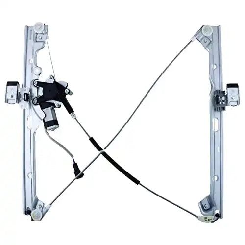 New Window Regulator W/Motor Front Drivers Side Left LH Replacement For 2007-2014 Chevrolet & GMC, 2007-2008 Cadillax, 15880566 20945138 25885878 741-442 11A400